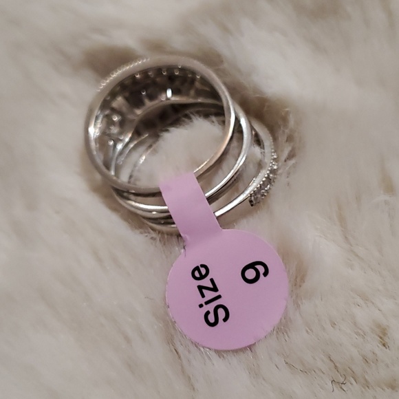 3 piece Sterling silver ring - Picture 4 of 4